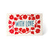A set of Pack of With Love Cards with the words "with love" on them by Cambridge Imprint.