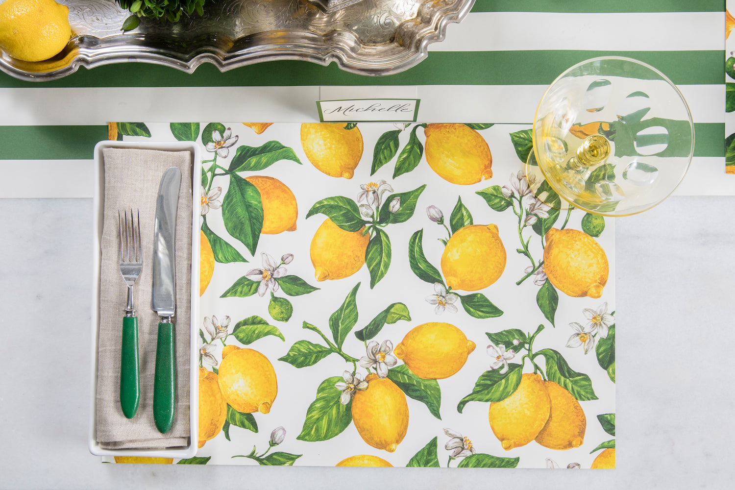 Lemons Placemat – Hester & Cook