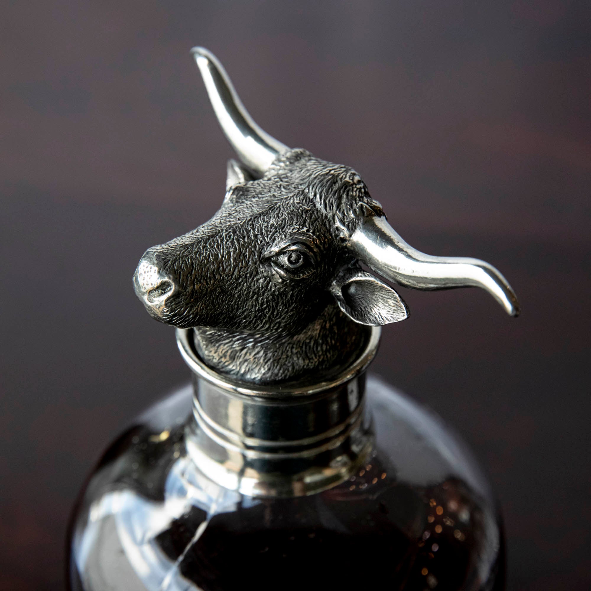 Whisky/Spirit Decanter, Longhorn – Hester & Cook