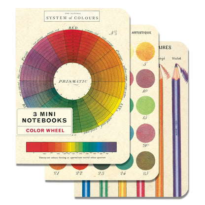 Color Wheel 3 Mini Notebooks
