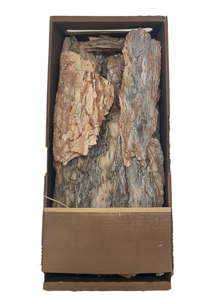 Natural Bark Pieces - 3 lb Box