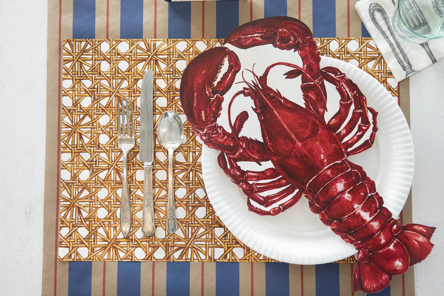 Die-cut Lobster Placemat