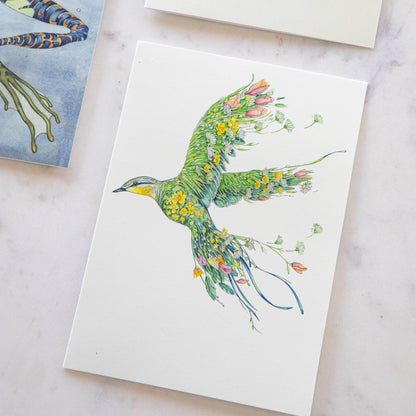 Western Yellow Wagtail Card