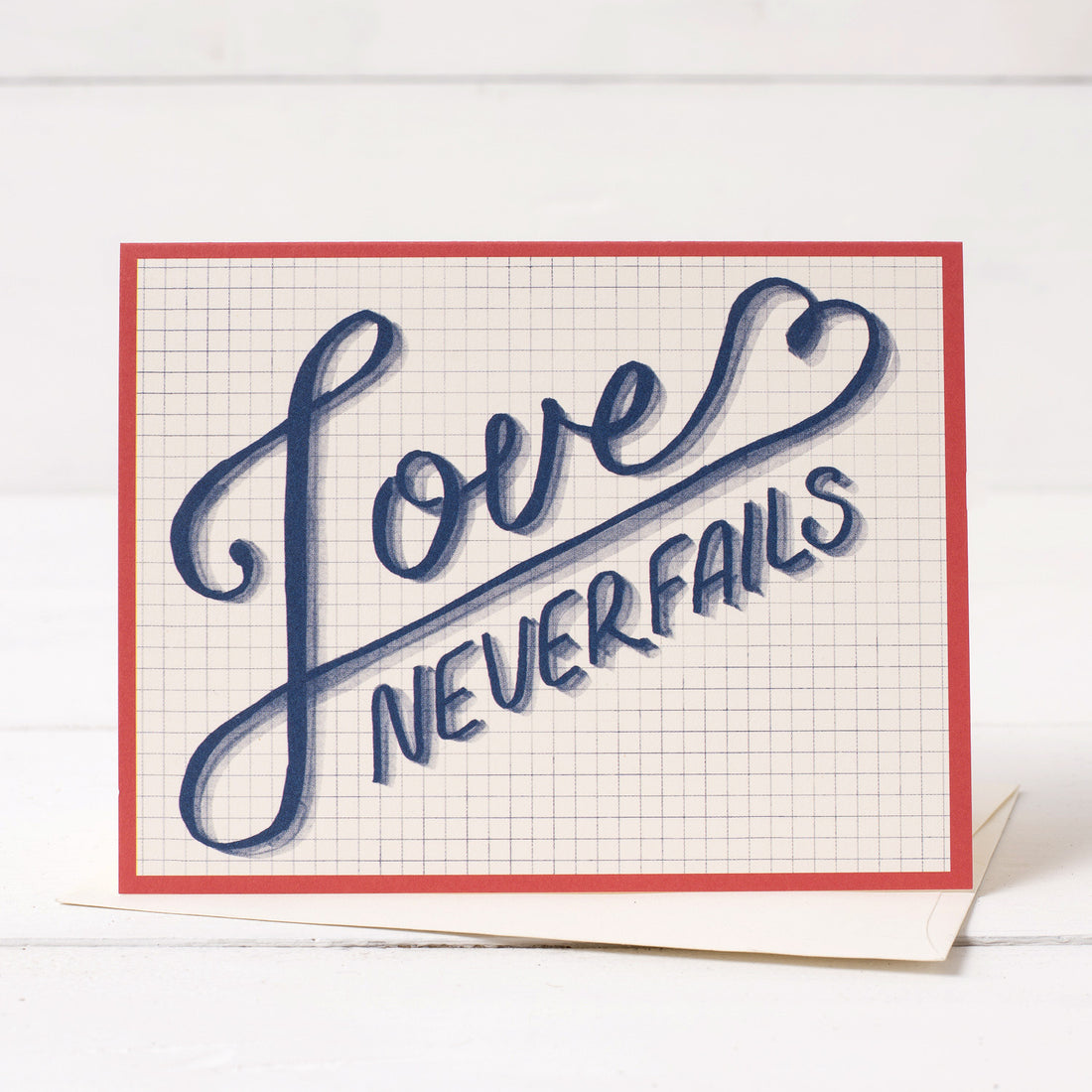Love Never Fails Card