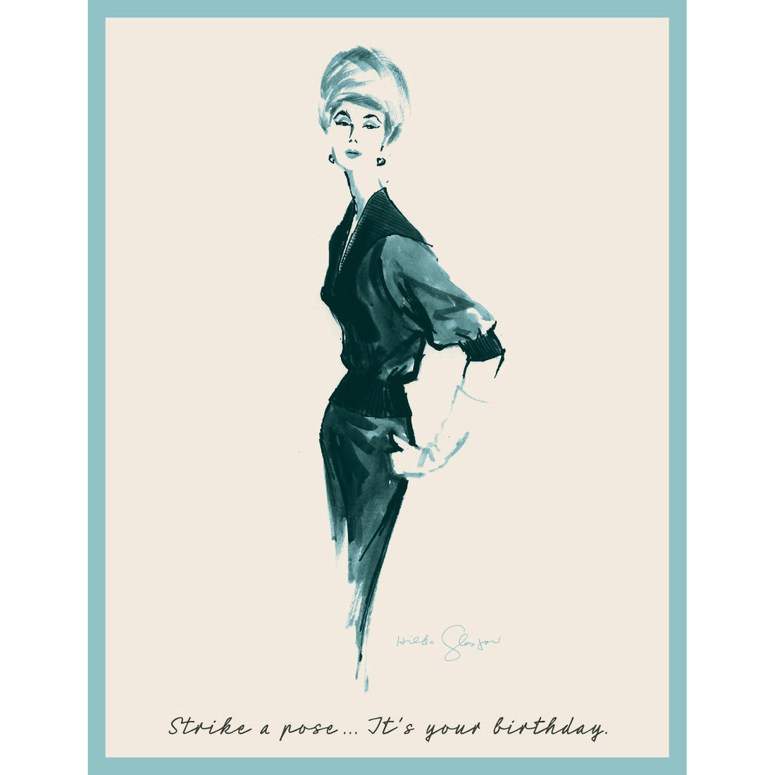 Hilda Glasgow &quot;Marlene&quot; Card