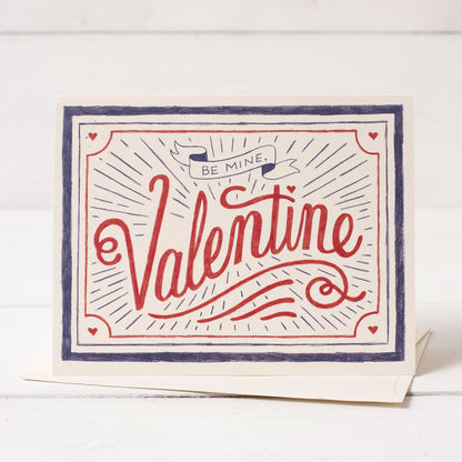 Be Mine, Valentine Card