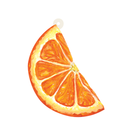 Orange Slice Gift Tag