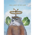 A delightful Hester & Cook Angelic Groundhog greeting card featuring whimsical artwork. This charming card is designed to light up your loved one&
