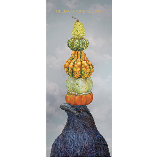 Gourd-geous Raven Card