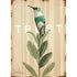 A 5" x 7" Trust (Sage) Card art piece featuring a hummingbird perched on a plant, created by David Arms. Brand: Hester & Cook.