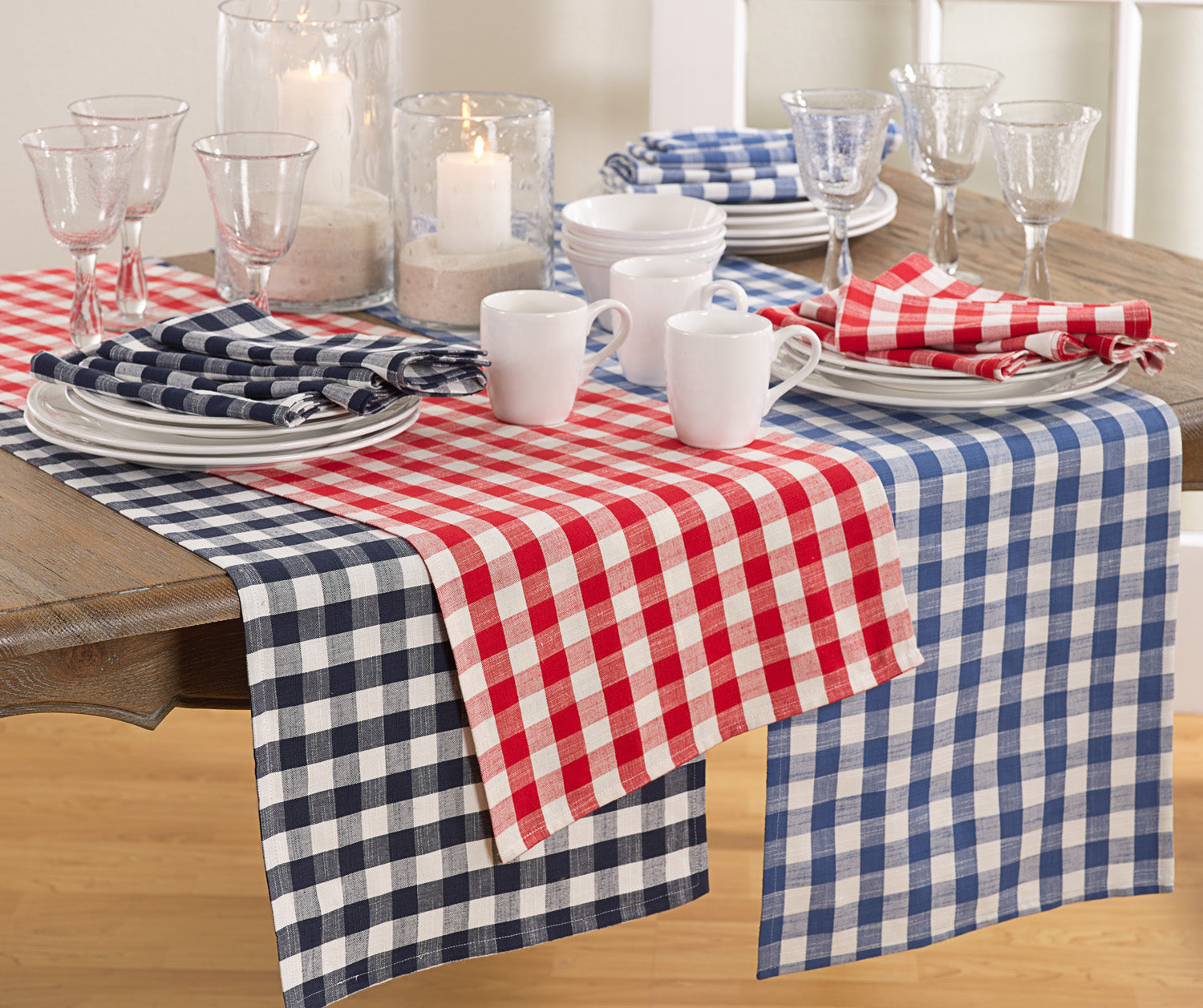 Gingham Table Linens