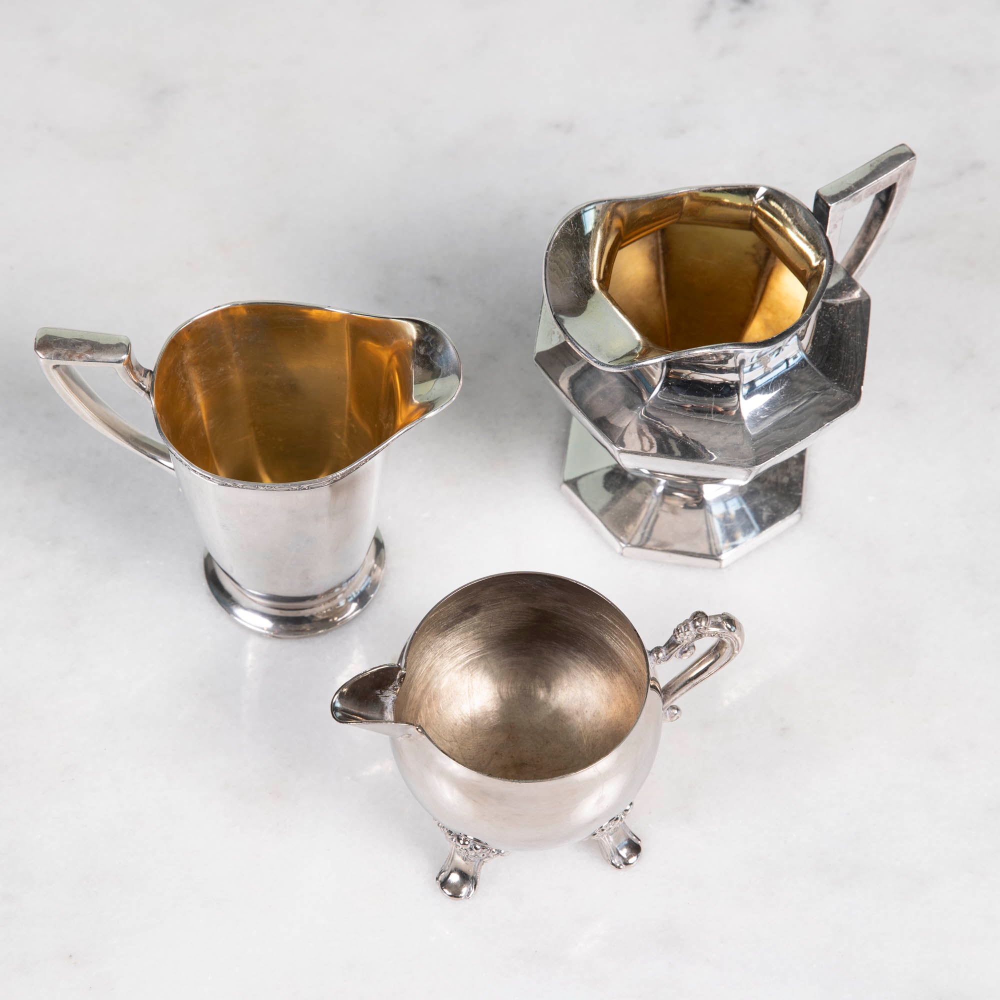 Vintage Silver-Plate Creamer