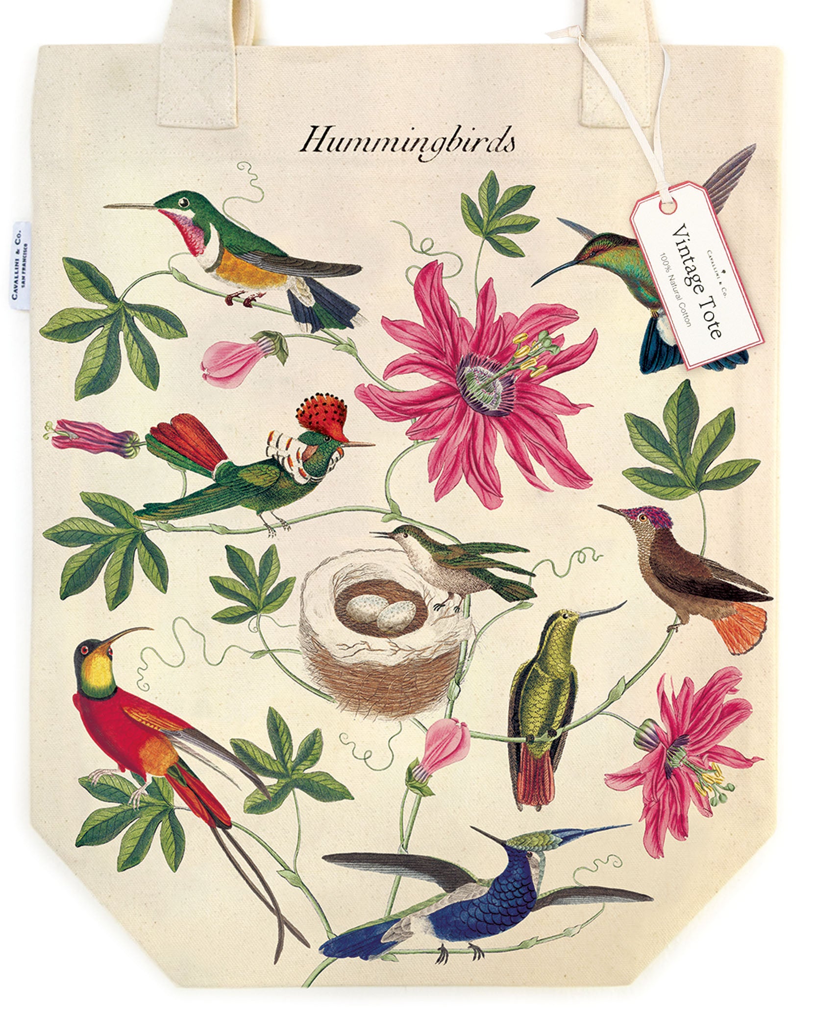 Hummingbird tote outlet bag