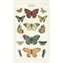 A Cavallini Papers & Co Butterflies Tea Towel with a variety of butterflies on it.