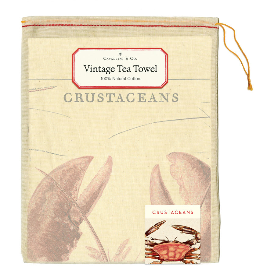 Crustacean Tea Towel