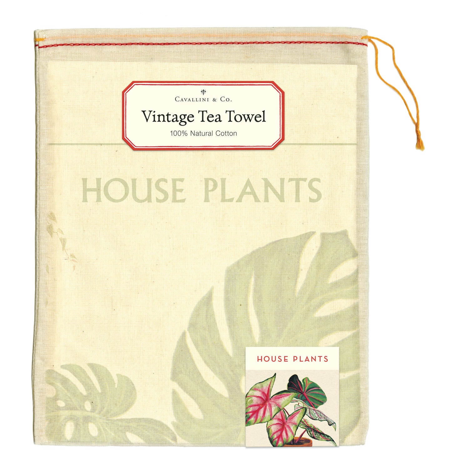 House Plants Tea Towel
