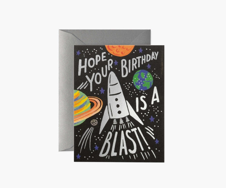 Birthday Blast Greeting Card