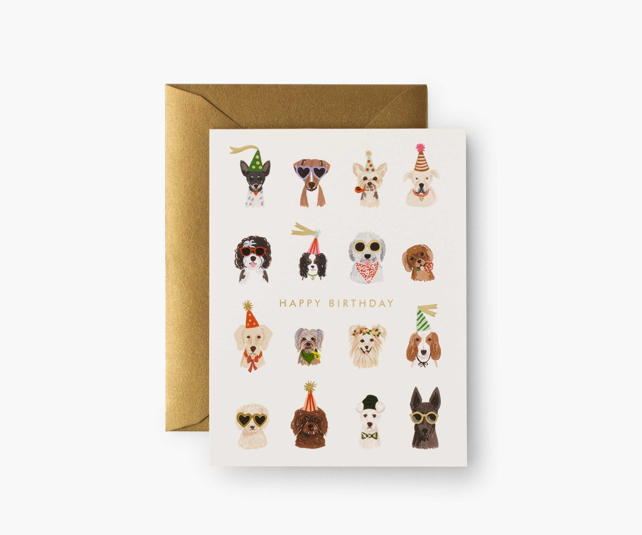 Party Pups Birthday Boxed Set of 8 Cards