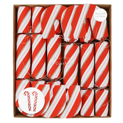 Candy Cane Shape Crackers