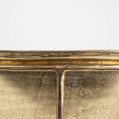 Extra Large Antique Brass Party Bucket on Stand