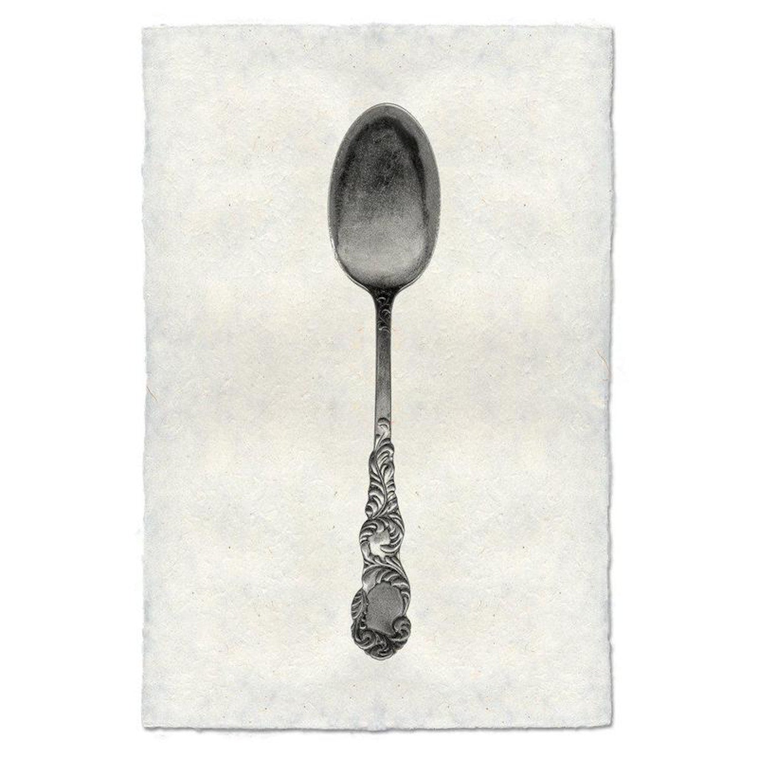Vintage Spoon Art Print